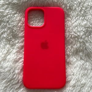 Iphone 12 Pro Max Silicone Pink Case